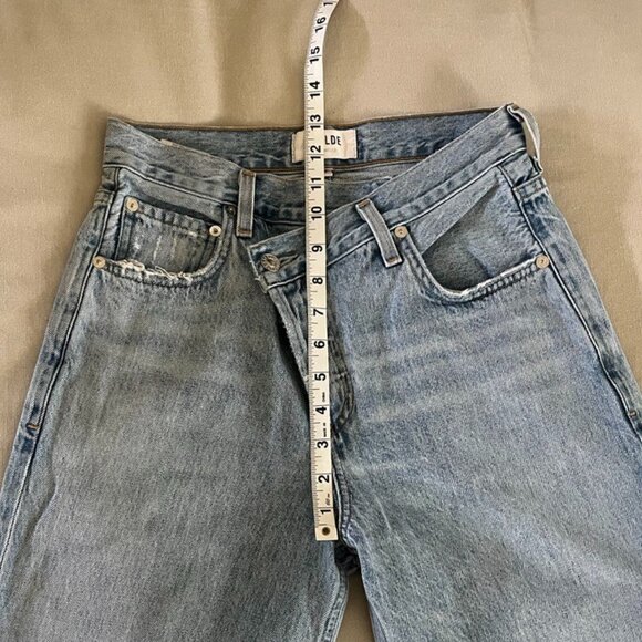 Agolde Criss Cross Upsized Jean Suburbia Summer Wash - Picture 8 of 9